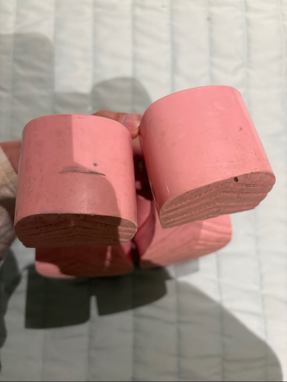 Gucci Pink Glossy Slide Mules - Picture 2 of 2